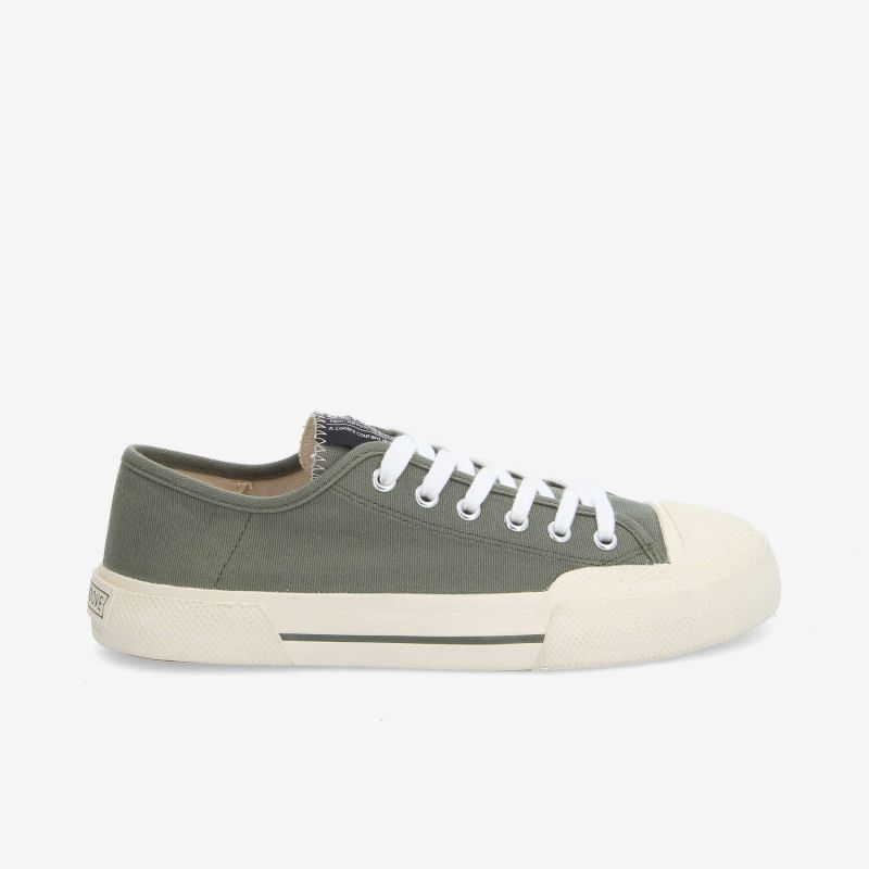 YOKOHAMA SNEAKER W - CANVAS - KHAKI